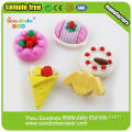 Eraser Stationery Mini Cake Shaped Rubbers